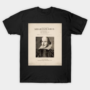 Old Book Cover - shakspere - playwright - william shakespeare T-Shirt